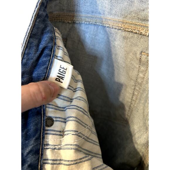 Paige Jimmy Jimmy Boyfriend Skinny Jeans, Size 28 - Picture 8 of 9